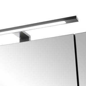 Badkamerset Rothbury 2-delig type B incl. verlichting - Canello eikenhouten look - Wit - Breedte: 80 cm