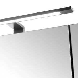 Badkamerset BALA 2-delig keramiek type B incl. verlichting - Wotan eikenhouten look - Wit - Breedte: 120 cm