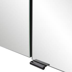 Badkamerset Rothbury 2-delig type B incl. verlichting - Canello eikenhouten look - Wit - Breedte: 120 cm