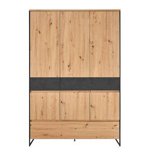 Kleiderschrank Lareille Eiche Artisan Dekor / Anthrazit