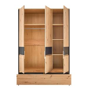 Kleiderschrank Lareille Eiche Artisan Dekor / Anthrazit