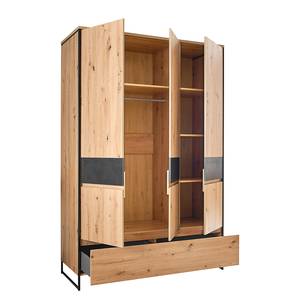 Kleiderschrank Lareille Eiche Artisan Dekor / Anthrazit