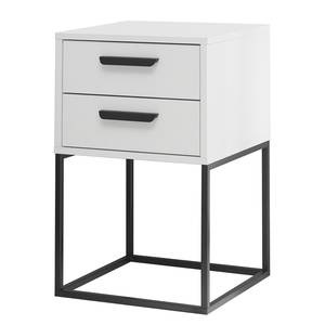 Table de chevet Aggie Blanc - 40 x 65 cm