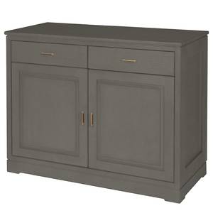 Commode Casares lisse Pin massif - Gris