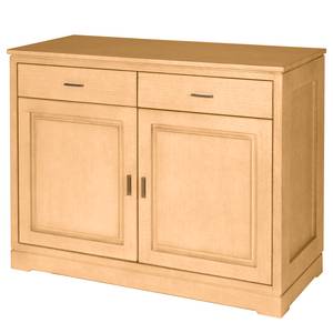 Commode Casares lisse Pin massif - Pin foncé