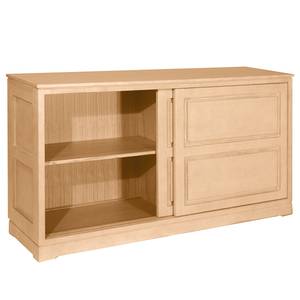 Dressoir Casares geribbeld type D massief pijnboomhout - Pijnboomhout licht