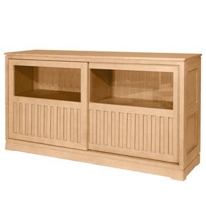 Dressoir Casares geribbeld type B massief pijnboomhout - Pijnboomhout licht