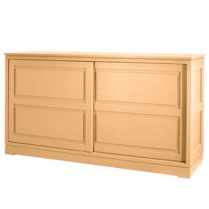 Dressoir Casares geribbeld type D massief pijnboomhout - Pijnboomhout donker