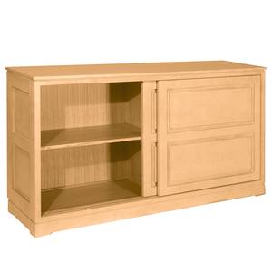 Dressoir Casares geribbeld type D massief pijnboomhout - Pijnboomhout donker