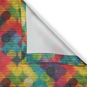 Rideaux à œillets Dots - Lot de 2 Polyester - Multicolore - Hauteur : 245 cm