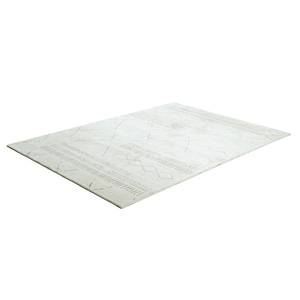 Kurzflorteppich Durlesti Polyester - Creme / Braun - 80 x 140 cm