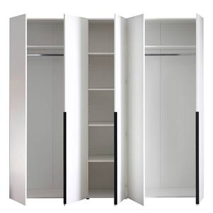 Drehtürenschrank Affton Weiß - Breite: 225 cm