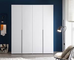 Armoire à portes battantes Affton Blanc - Largeur : 180 cm