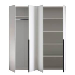 Armoire à portes battantes Affton Blanc - Largeur : 180 cm