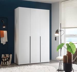 Drehtürenschrank Affton Weiß - Breite: 135 cm