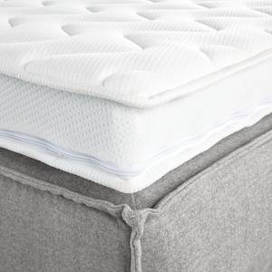 Familienbett Boxspringbett KINX Stoff KINX: Grau - 240 x 200cm - H2