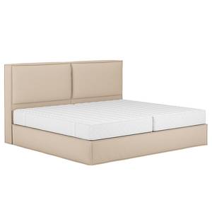 XXL-Boxspring-Familienbett KINX Stoff KINX: Beige - 240 x 200cm - H2