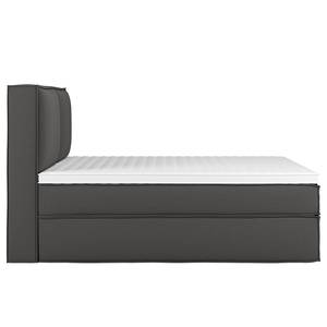 Letto boxspring familiare KINX Tessuto KINX: color antracite - 240 x 200cm - H3