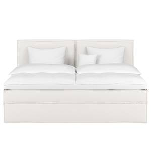 Lit boxspring familial KINX Tissu KINX : Blanc - 240 x 200cm - D2 souple