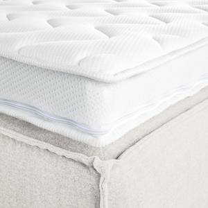 Letto boxspring familiare KINX Tessuto KINX: bianco - 240 x 200cm - H2