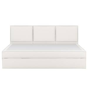 Lit boxspring familial KINX Tissu KINX : Blanc - 270 x 200cm - D2 souple