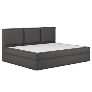 Lit boxspring familial KINX Tissu KINX : Anthracite - 270 x 200cm - D2 souple