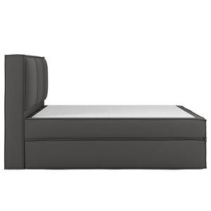 Lit boxspring familial KINX Tissu KINX : Anthracite - 270 x 200cm - D2 souple