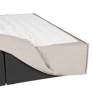 Lit boxspring familial KINX Tissu KINX : Beige - 270 x 200cm - D3 medium