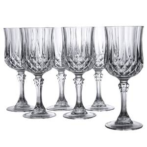 Wittewijnglas Longchamp Eclat transparant glas - transparant - set van 6