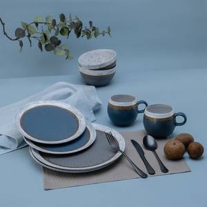 Servizio da tavola Fjord Grès - Blu / Grigio - Set da 8