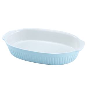 Auflaufform Pastell Kitchen Steinzeug - Pastellblau - 34 x 19 cm