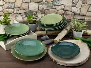 Servizio da tavola Naturale Collection Grès - Set da 12 - Verde