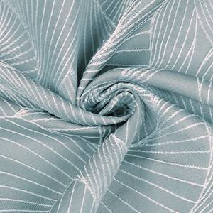 Gordijn met ringen Eyumo polyester - blauwgrijs