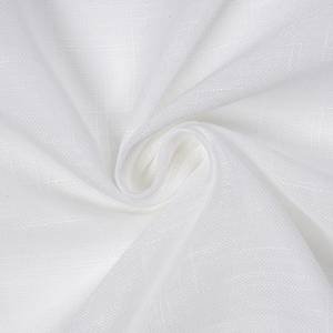 Gordijn met ringen Nicai polyester - beige