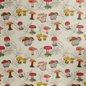 Behang Mushroom type B PVC - koraalkleurig - Hoogte: 250 cm