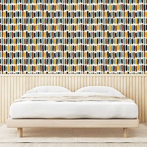 Papier peint African Print PVC - Multicolore - Hauteur : 90 cm