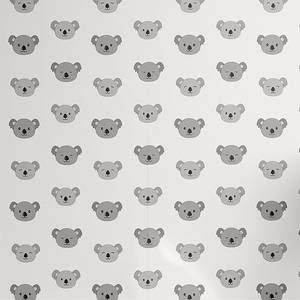 Papier peint Koala PVC - Gris clair - Hauteur : 250 cm