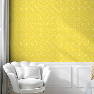 Papier peint Zitronen PVC - Jaune - Hauteur : 250 cm