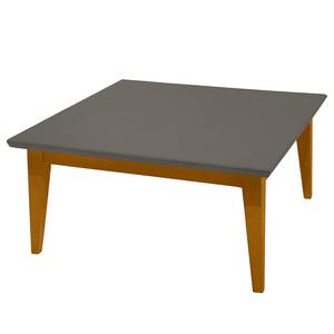 Couchtisch Casares Typ B Pinie Massiv - Grau / Pinie Braun - 90 x 90 cm