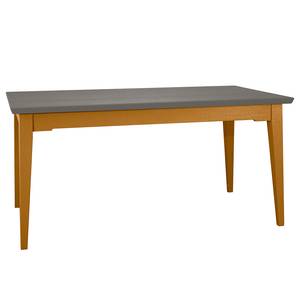 Eettafel Casares massief pijnboomhout - Grijs / Pijnboomhout bruin - Breedte: 180 cm