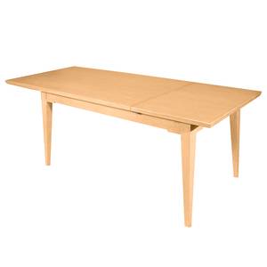 Table extensible Casares Pin massif - Pin foncé - Largeur : 180 cm