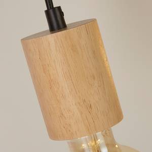 Hanglamp Spinny staal - zwart - 5 lichtbronnen