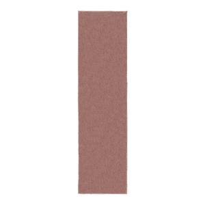 Hoogpolig vloerkleed Sheen polyester - Oud pink - 60 x 230 cm