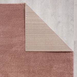 Hochflorteppich Sheen Polyester - Altrosa - 200 x 290 cm