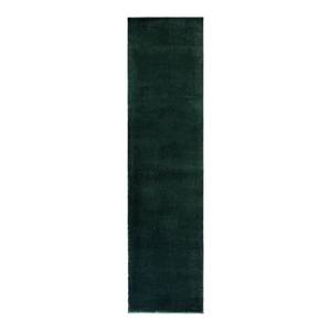 Tapis à poils hauts Sheen Polyester - Vert sapin - 60 x 230 cm