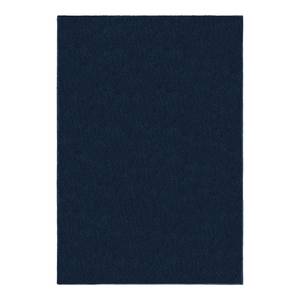 Hoogpolig vloerkleed Sheen polyester - Donkerblauw - 200 x 290 cm