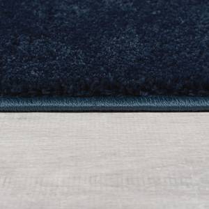 Hoogpolig vloerkleed Sheen polyester - Donkerblauw - 200 x 290 cm