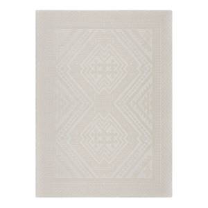 Tapis Jaipur Polypropylène / Tissu chenille - Lavable - Blanc - 160 x 240 cm