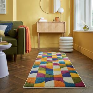 Tapis de couloir Chacha Polypropylène - Multicolore - 66 x 230 cm