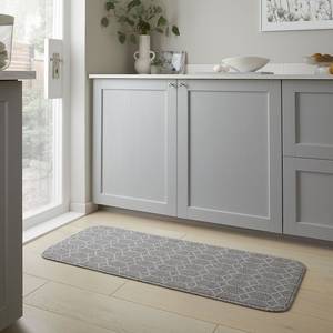 Paillasson Argyll Polypropylène - Lavable - Gris - 50 x 120 cm